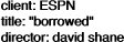 client: ESPN